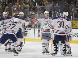 Oilers Golden Knights Hockey
