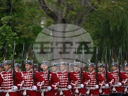 Паметник на Незнайния воин - церемония