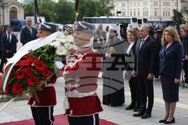 Паметник на Незнайния воин - церемония
