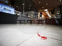 Министерство на културата - червена боя