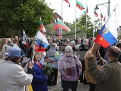 Паметник на Незнайния воин - церемония