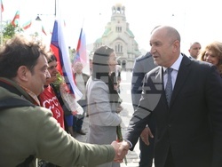 Паметник на Незнайния воин - церемония