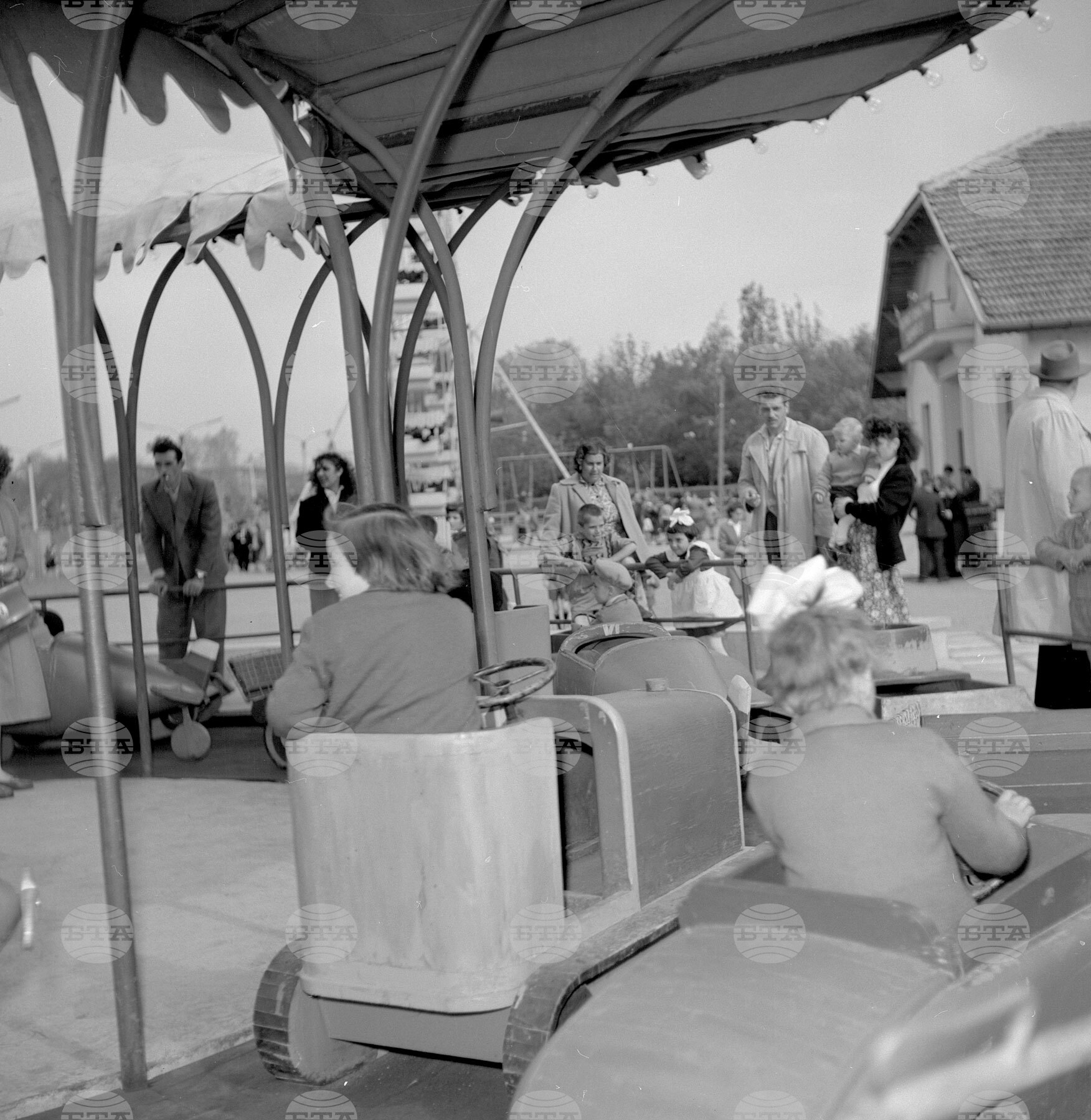 Западният парк в София през 1959 г.