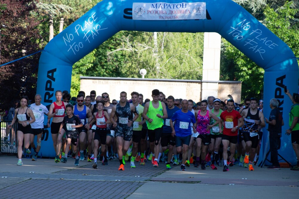 Над 250 са записаните участници за маратон „Розова долина“ в Казанлък