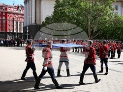 Президентство - знаме на Европейския съюз - церемония