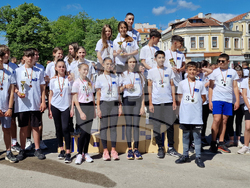 Шумен - Ден на Европа - ученическа щафета