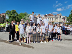 Шумен - Ден на Европа - ученическа щафета