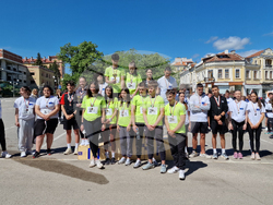 Шумен - Ден на Европа - ученическа щафета