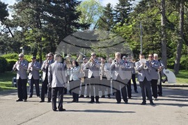 Добрич - Паметник на загиналите във Втората световна война - поклонение