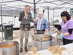 Бургас - Димитър Николов - Летен Никулден - пункт за раздаване на храна