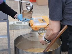 Бургас - Димитър Николов - Летен Никулден - пункт за раздаване на храна