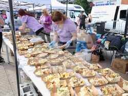 Бургас - Димитър Николов - Летен Никулден - пункт за раздаване на храна