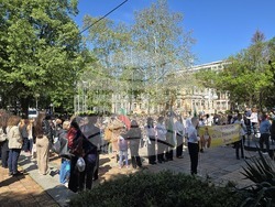 Добрич - празнично шествие - паметник на светите братя Кирил и Методий