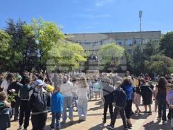 Добрич - празнично шествие - паметник на светите братя Кирил и Методий
