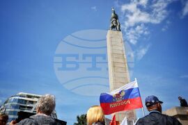 Бургас - 9 май - Паметник на съветската армия - чествания