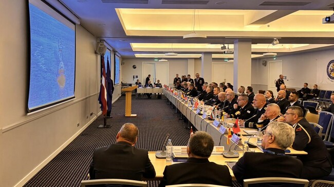Bulgarian Navy Commander Takes Part in Annual Conference of Chiefs of European Navies in Latvia