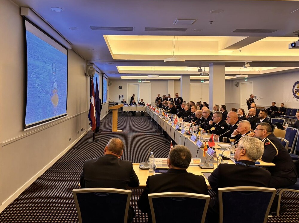 Bulgarian Navy Commander Takes Part in Annual Conference of Chiefs of European Navies in Latvia