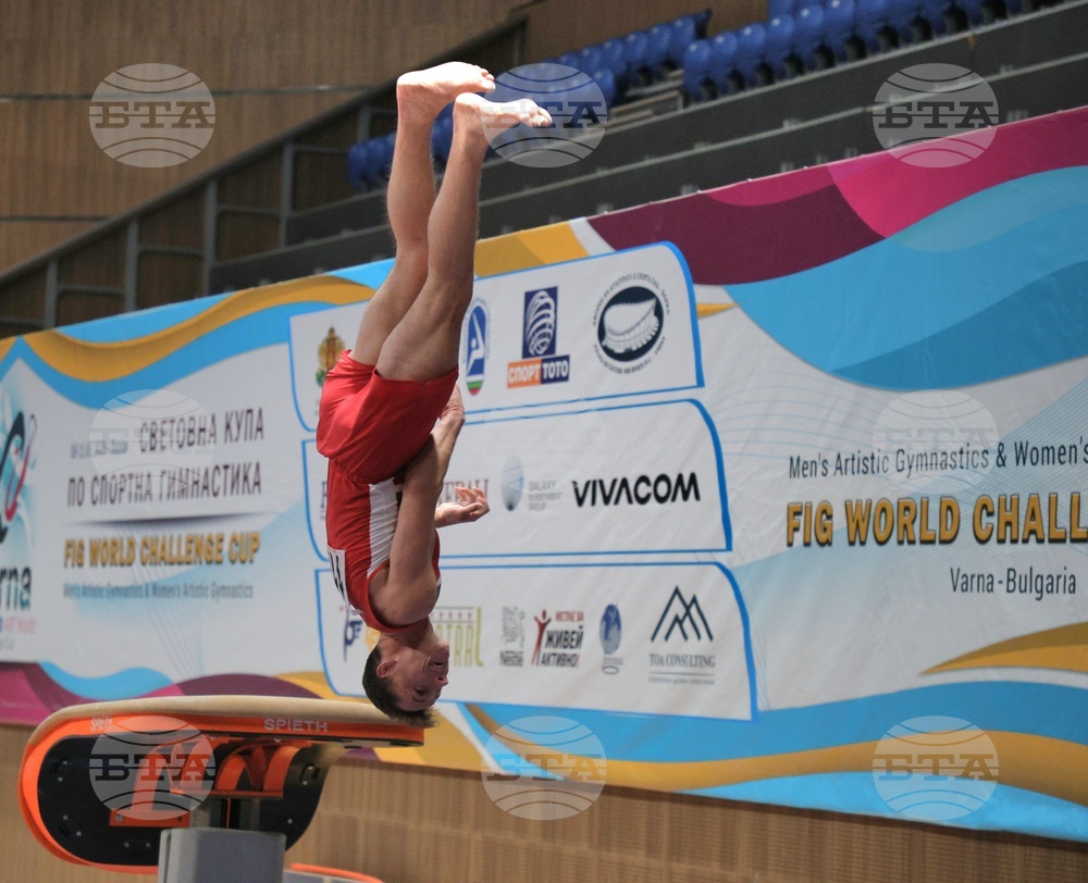 Еди Пенев спечели бронзов медал на финала на прескок на Световната купа по спортна гимнастика в Унгария