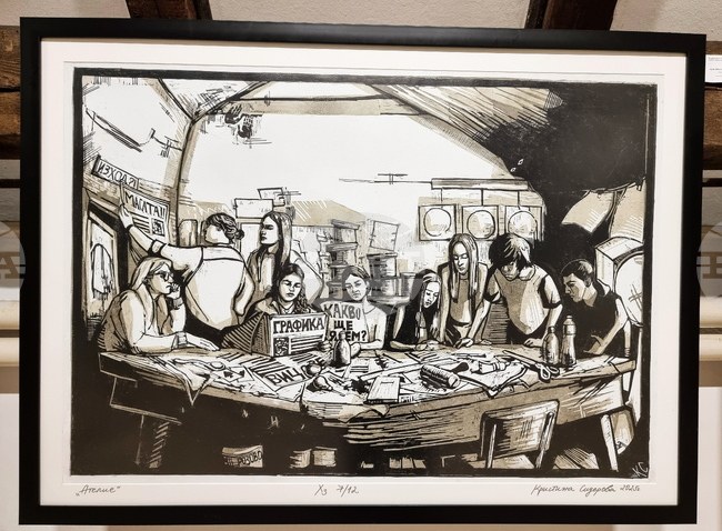 Зрелостници от НУИ „Добри Христов“ във Варна завършват обучението си с представителна изложба 