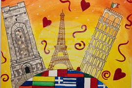 Русе - библиотека - изложба