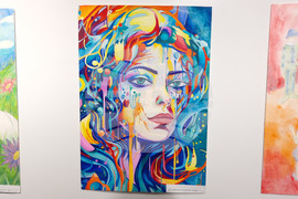 Русе - библиотека - изложба