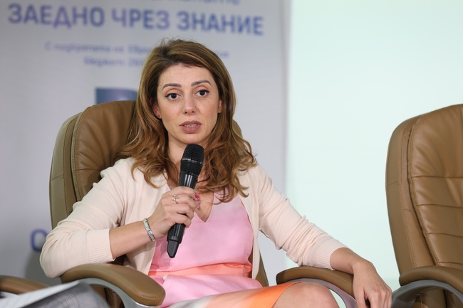 Най-важното, което Европейският съюз ни даде, е знание, каза Десислава Желязкова, ръководител на дирекция "Образование" към Столичната община