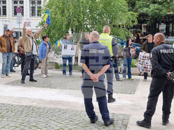 Протест пред Руския културно-информационен център