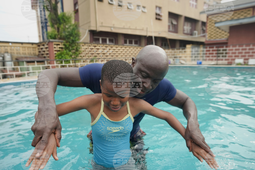 Nigeria Swimming Disabled People