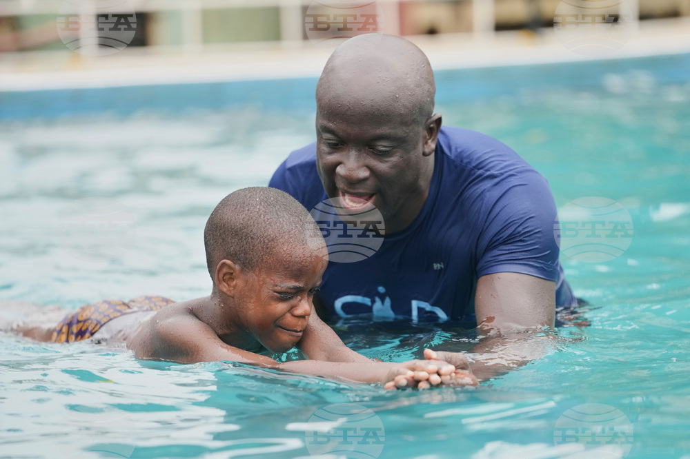 Nigeria Swimming Disabled People