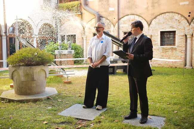 Culture Minister Bachev Inaugurates Bulgarian Pavilion at 19th Venice Biennale for Architecture