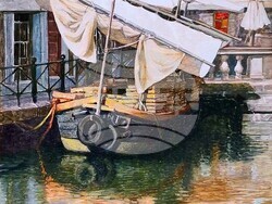 Иван Стратиев включва натюрморт, пейзаж и фигуративна композиция в изложбата си „Калейдоскоп“. Снимка: галерия „Париж“