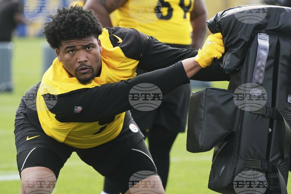 Steelers Rookie Camp Football