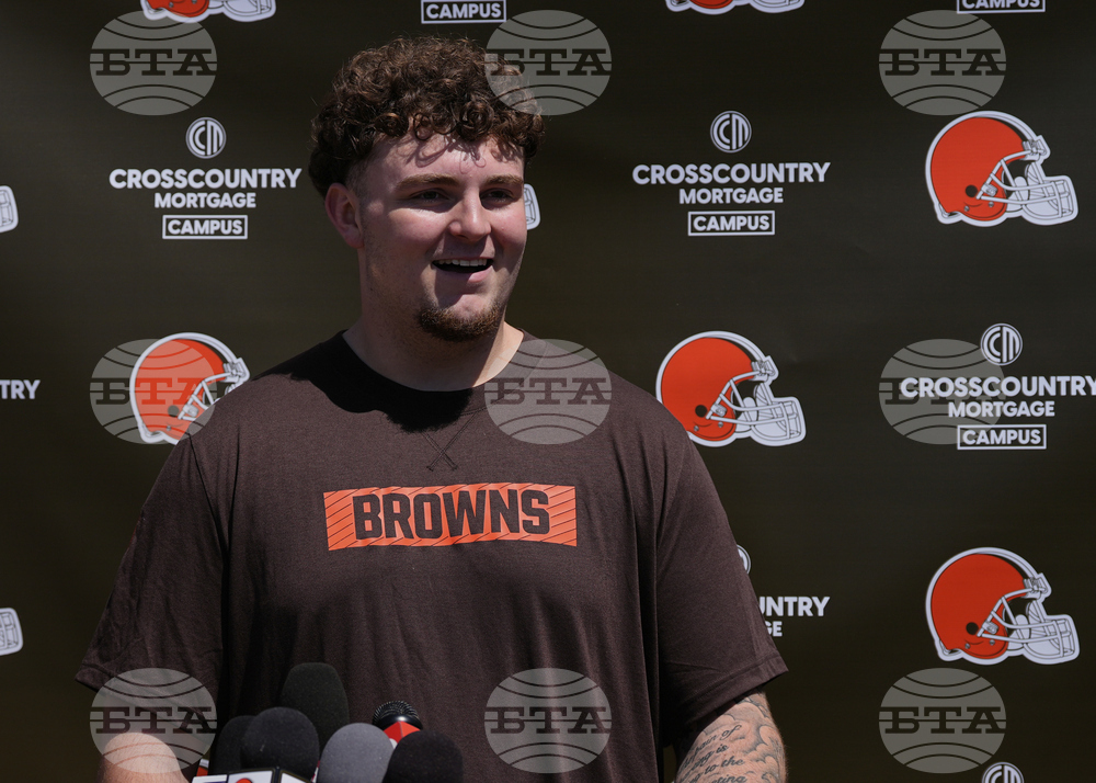 Browns Rookie Camp Football