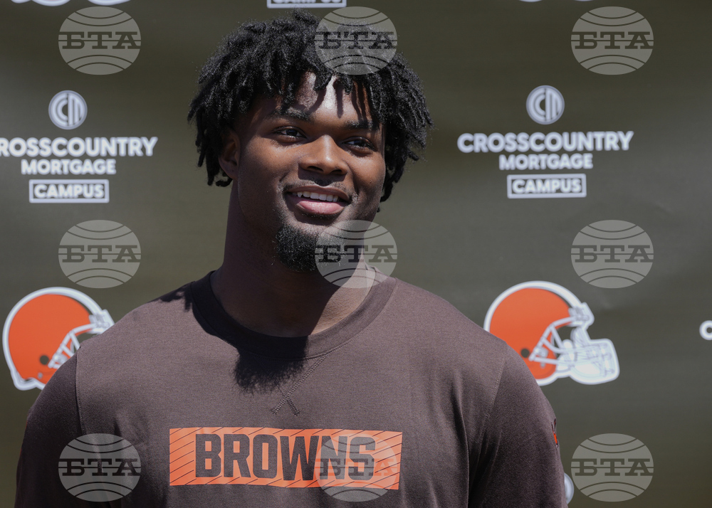 Browns Rookie Camp Football