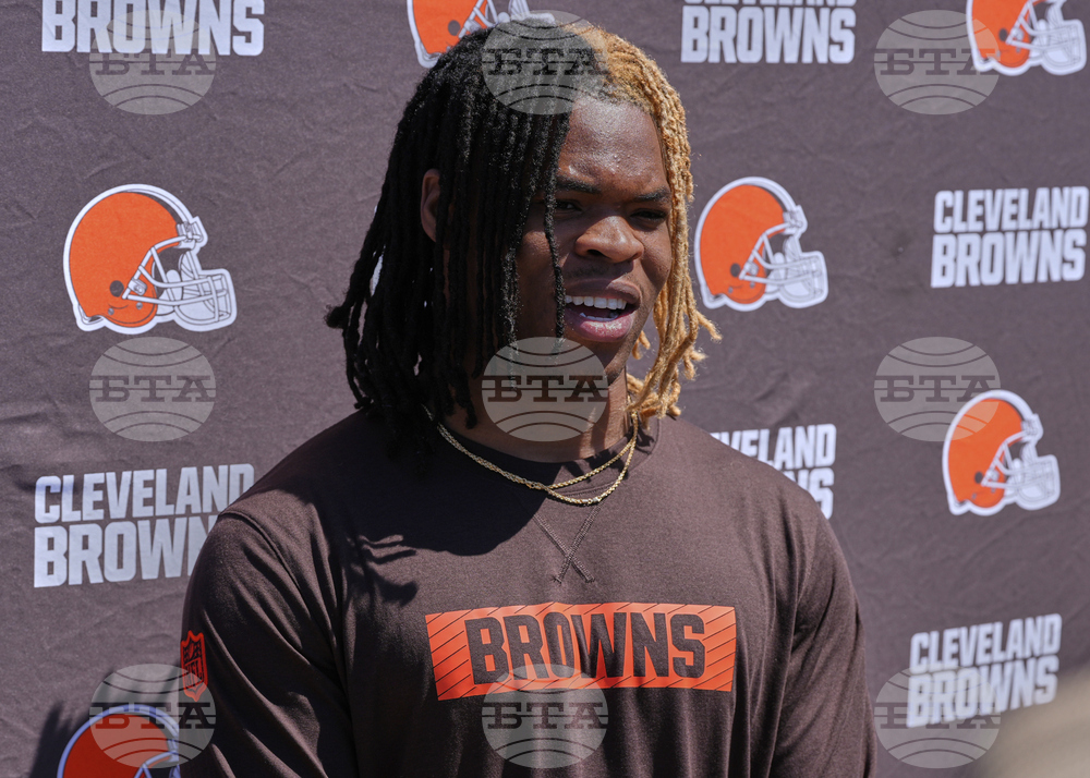Browns Rookie Camp Football