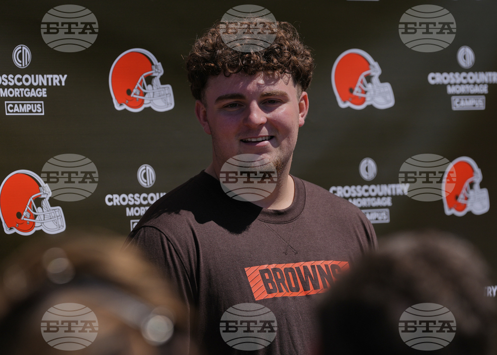 Browns Rookie Camp Football