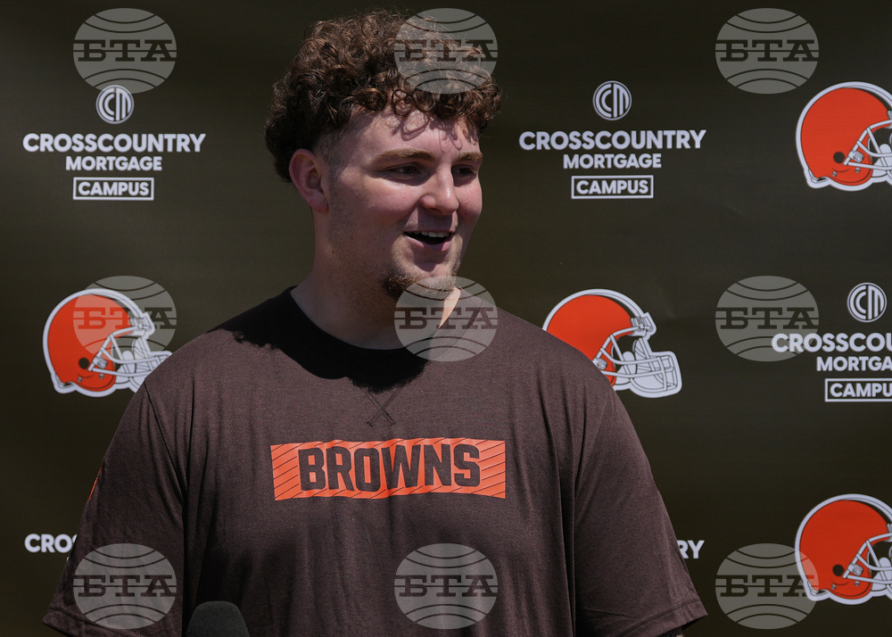 Browns Rookie Camp Football