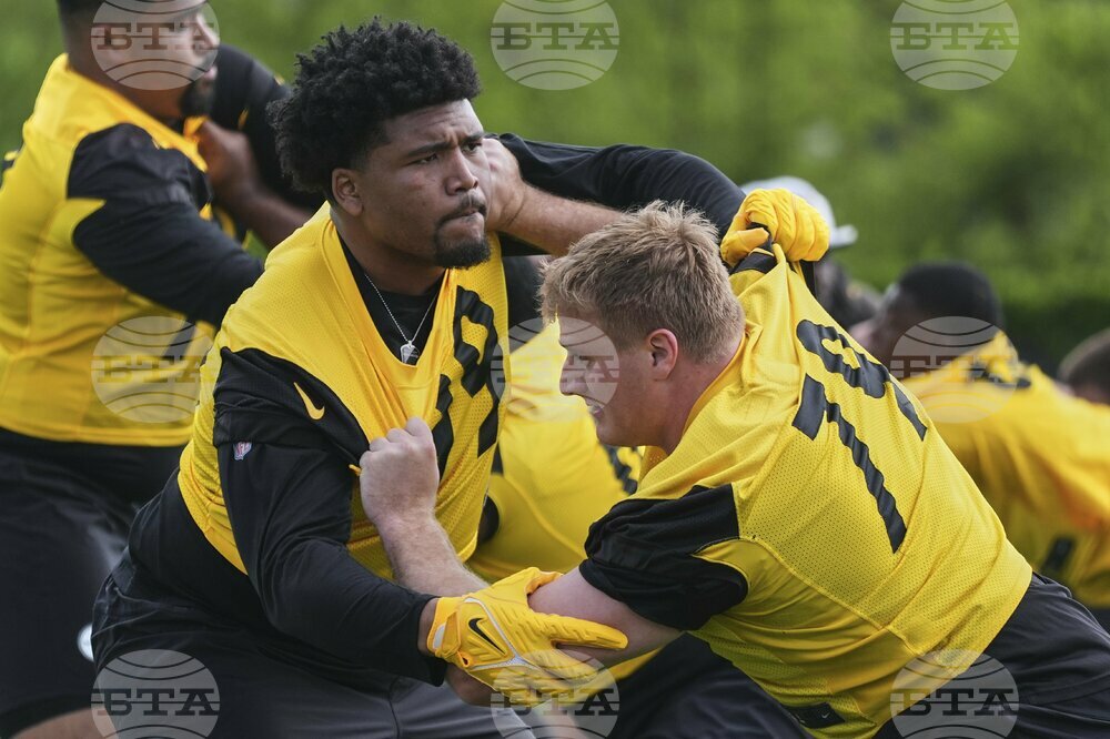 Steelers Rookie Camp Football