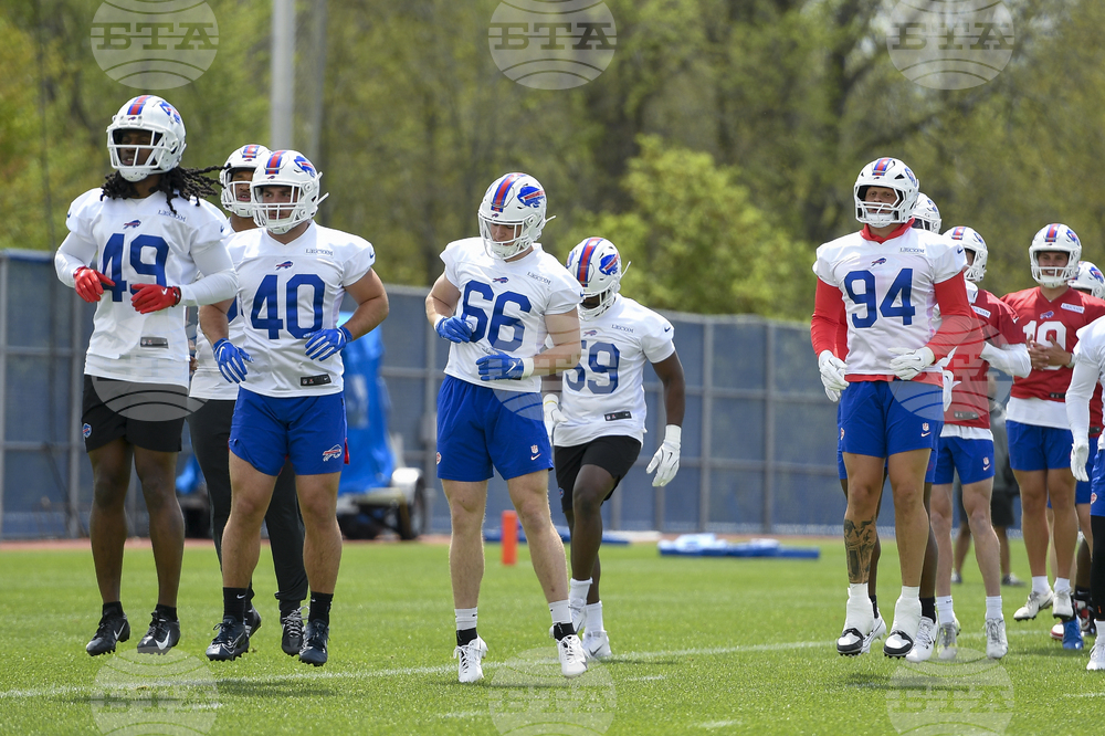 Bills Rookie Camp Football