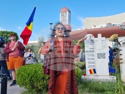 Румъния - Букурещ - Ден на Европа - мирно шествие