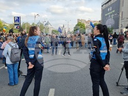 Румъния - Букурещ - Ден на Европа - мирно шествие