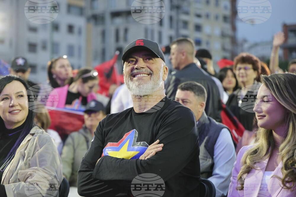 Албанският премиер Еди Рама е на прага на категорична изборна победа