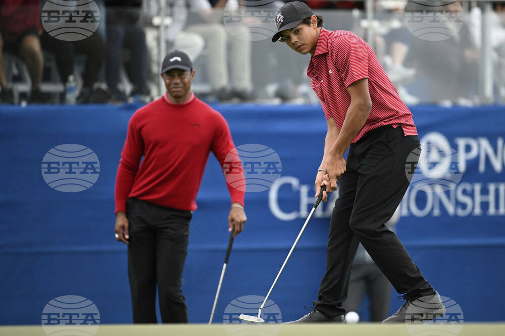 US Open-Tiger's Son