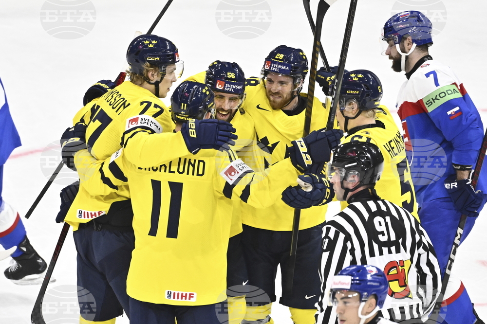 Sweden Slovakia Hockey