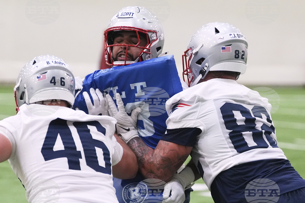 Patriots Rookie Camp Football