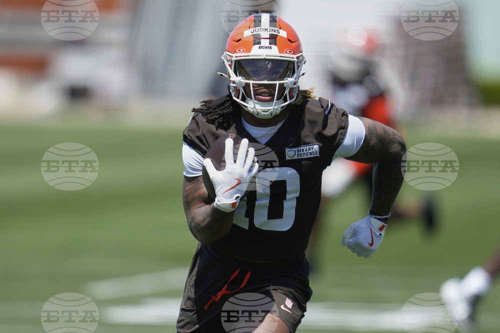 Browns Rookie Camp Football