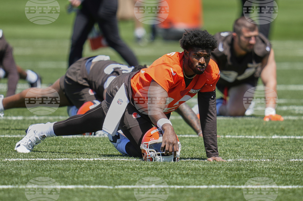 Browns Rookie Camp Football