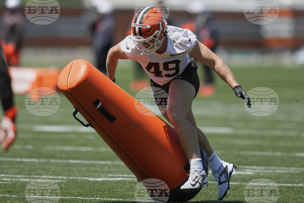 Browns Rookie Camp Football