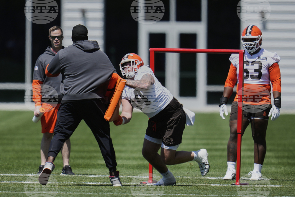 Browns Rookie Camp Football