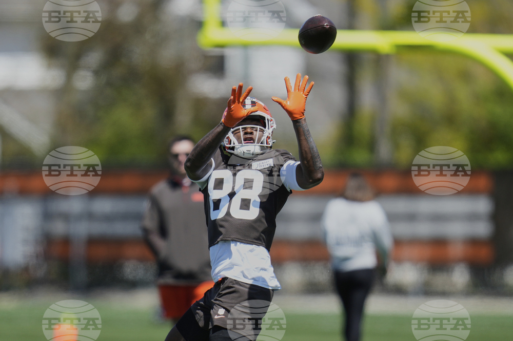Browns Rookie Camp Football